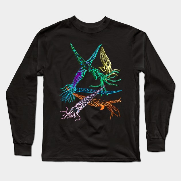 Baculites 2 Long Sleeve T-Shirt by RaLiz